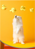 The Duck Hunt cat toy — motion sensor detail