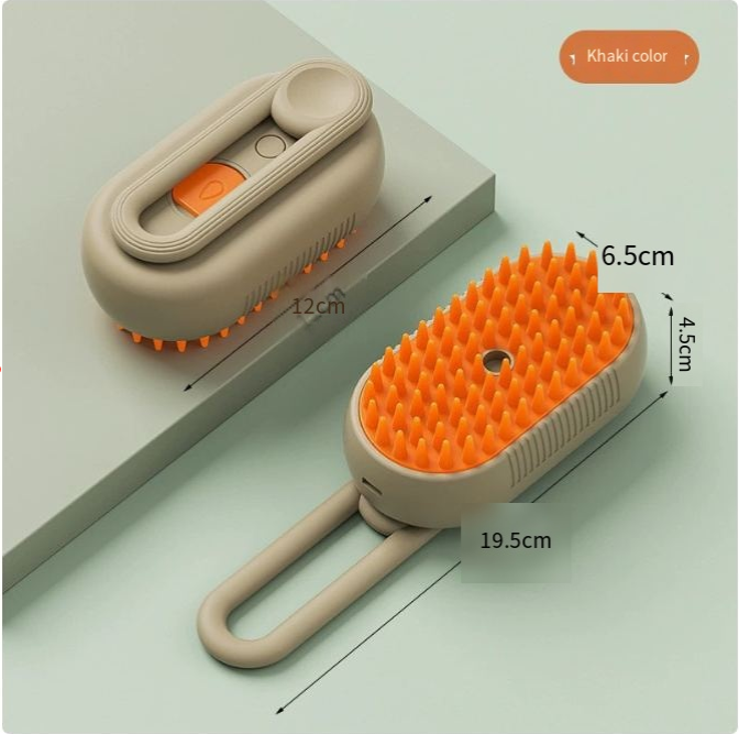 The Spa Brush - 3-in-1 Steam, De-Shed & Massage — primary product image