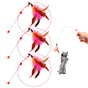The Feather Wand — Interactive Cat Toy (3-Pack)