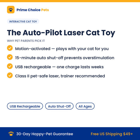 The Auto-Pilot — Automatic Laser Cat Toy