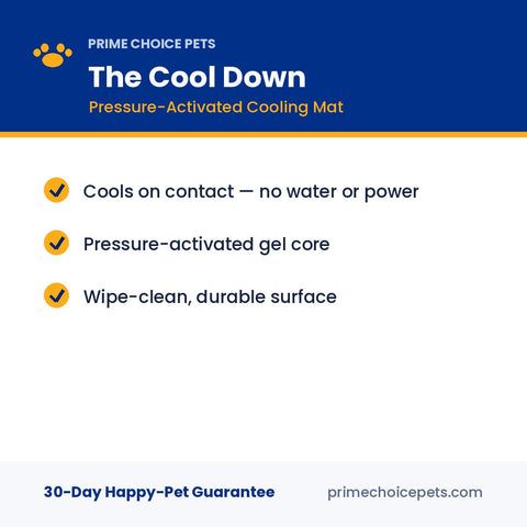 The Cool Down — Pressure-Activated Pet Cooling Mat