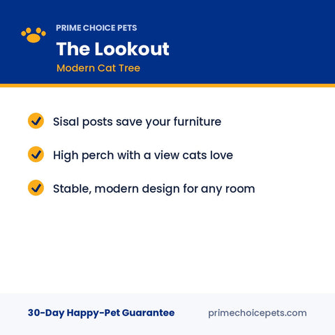 The Lookout — Modern Cat Tree