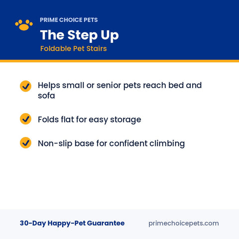 The Step Up — Foldable Pet Stairs