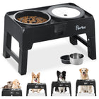 The Steady Diner raised feeder — adjustable height settings