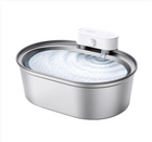 The Endless Sip auto-refill pet waterer — gravity reservoir mechanism