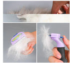 The Silk Comb — cat being gently groomed